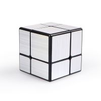 魔方镜面实色三阶变幻金刚异形变体比赛|2阶镜面银色