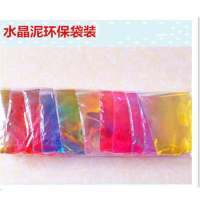 儿童水晶泥网红鼻涕泥可吹气泡橡皮泥果冻水晶彩泥多款罐装|6色袋装水晶泥(试用装)