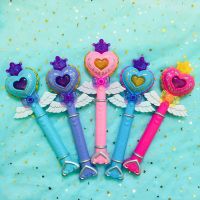 仙女棒儿童纯音乐发光闪光玩具芭拉巴拉男孩女孩魔仙棒玩具|小款棒一支(随机颜色-送电池)