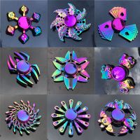 减压神器发光指尖陀螺创意儿童玩具手指陀螺解压陀螺|锌合金新款