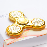 arody减压指尖陀螺创意成人指尖螺旋edc玩具手指陀螺解压指间陀螺|土豪金印花 默认