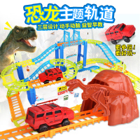 电动火车多层轨道车儿童玩具托马斯小火车头男孩玩具汽车赛道
