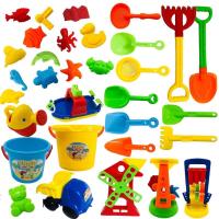 儿童沙滩玩具套装宝宝戏水沙漏玩沙挖沙决明子大号铲子沙滩桶