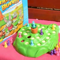 游戏棋兔子棋陷阱游戏玩具兔子越野赛桌面游戏棋保卫萝卜跳棋|兔子棋