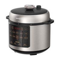 九阳6升电压力煲Y-60S32 不锈钢内胆+铜匠厚釜 双胆高压锅6L大屏操作智能预约家用保温煲汤煮粥智能排压