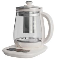 九阳多功能养生壶K15D-WY360 1.5L 800W高火力高硼硅玻璃安全密封圈智能温度显示