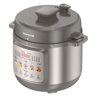 九阳电压力锅Y-80H20 超大容量8-10人家用智能预约带不锈钢蒸笼压炖蒸煮8升8L电压力煲