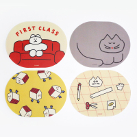 韩国可爱鼠标垫防滑舒适桌面装饰桌垫女学生办公便携鼠标垫