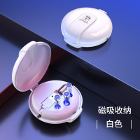 数据线强磁性手机多头磁铁吸头吸铁石磁吸充电器磁力快充安卓闪充车载3三|[磁吸款]白[/安卓/Type-C]充电提速60%