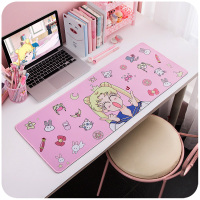 美少女战士心大鼠标垫女生桌垫电脑ins风个性创意学生写字桌面