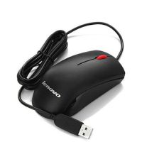 长线1.8米有线鼠标 大红点游戏办公台式笔记本配件电脑