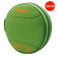 dvd光盘包碟包时尚防水cd包mnda大容量cd盒收纳光碟包|24片防水尼龙包(绿色)