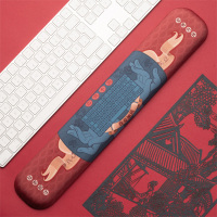 国风百家姓记忆棉键盘手托护腕鼠标垫大潮掌托腕托办公手腕垫子