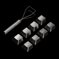 ogkey机械键盘不锈钢全金属键帽 青轴黑轴红轴茶轴非电镀个性键帽