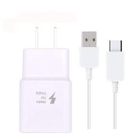 数据线note8s8充电器手机快充充电头s8+快充线s9c7pros10|9V快充头+1米快充线(白)