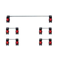 红黑定位钢板卫星轴大键假轴定制客制化机械键盘配件