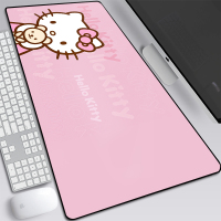 大键盘垫桌垫粉色 kitty 女生鼠标垫 来图定做加厚定制尺寸包边