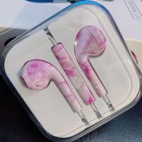 耳机三星彩云线控入彩色个性唯美