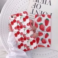 草莓樱桃y67保护套清新y69全包软胶y66防摔y51手机壳y53女y55