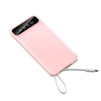 充电器移动电源充电宝应急6000o毫安手机迷你大容量|可爱粉【5万提速500%】