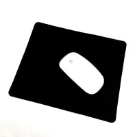 礼品家用黑色电脑耐用网吧鼠标垫布垫办公桌垫游戏光告橡胶防滑