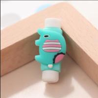 充电器充电线保护防折手机保护套id数据线保护头|6个装 Q版史迪仔