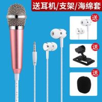 送收纳袋+金属版麦克风练唱神器全民k歌手机迷你k歌话筒|金属升级版[金色]送海绵+底座