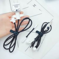 /8/7数据线max保护套xr/耳机保护线充电器x手机网红|翅膀款-珍珠黑史努比