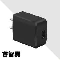 充电器插头双闪充2a手机usb智能快充电器头|绅士黑 双口快充[发货2个]