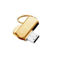 优盘音响车载音乐u盘32g/流行音乐mp364g16g/视频dj|旋转款[金色] 32G豪华[3500首纯歌曲]