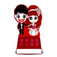 支持视频新款婚庆u盘32g新郎新娘婚庆16g4g速婚庆优盘u盘8g64g|心款 4G铁盒包装