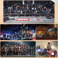 人复联鼠标垫大蜘蛛钢铁侠系列美国队长雷神毒液漫威dc蝙蝠侠