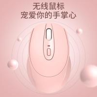 蓝牙无线充电式适电池鼠标静音女学生可爱上网课可笔记本