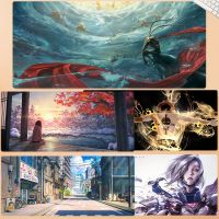 笔记本来图游戏电竞中号小号定制键盘垫书桌垫子电脑鼠标垫大号