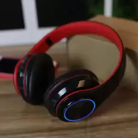 发光新品hifi蓝牙耳机头戴式重音无线耳麦安卓手机电脑