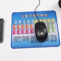 键盘图字型口诀打字助记表电脑五笔字根表五笔字根鼠标垫鼠标垫
