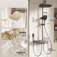 惠达(HUIDA)- TF30-Y 花洒套装家用浴室增压喷头淋浴器卫生间