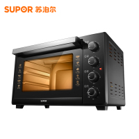 电烤箱家用烘焙小型烤箱多功能全自动蛋糕35l升大容量|曜石黑