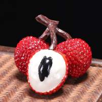 同款冲水变色荔枝茶宠精品摆件创意可养个性茶玩茶道茶具配件|“励”志前行三粒（无礼盒）