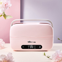 电热饭盒可插电加热保温双层带饭神器菜蒸煮电饭锅煲小上班族|粉色