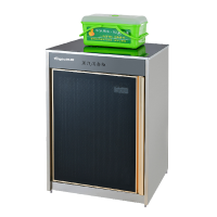 温蒸汽消毒机商用碗碟筷子餐具消毒机酒店餐厅消毒柜立式|【主机+10个盒子】