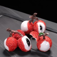 同款变色荔枝茶宠摆件可养创意个性茶玩茶道茶具配件|荔枝茶宠三款一套