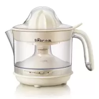 橙汁机电动家用榨汁机小型橙子柳橙柠檬水果压炸果汁挤压神器|米黄色