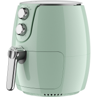 pericook无油烟空气炸锅家用多功能电烤箱薯条机不粘锅底|绿色-2507