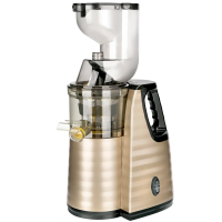 渣分离大口径榨汁机家用全自动果蔬多功能原汁炸果汁机豆浆机|香槟金色