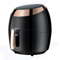升级版智能触摸屏大容量空气炸锅多功能家用无油薯条机电炸锅|香槟色（大陆专用）220V
