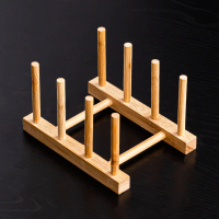 加厚耐热透明玻璃品茗杯小茶杯带把杯功夫茶具套装家用水杯子茶碗|(单)梯形杯架