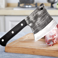 家用剁骨刀 加厚骨刀屠夫斩骨刀大骨头专用厨房大刀家用菜刀|1.7斤锻打刀