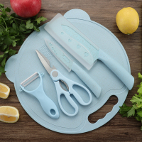 宝宝辅食粘板防霉砧板家用切菜板小麦秸秆占板塑料案板宿舍水果刀