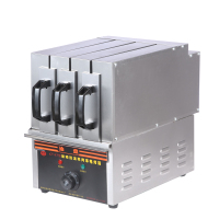 远红外无烟商用烧烤炉电烤羊肉串烤肉机电烤炉烤串机抽屉烤箱家用|温控三组（带油盘）